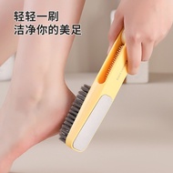 3-in-1 Foot Scrubber Long Handle Toe Gap Foot Scrubber Foot File Exfoliator Foot Skin Tool Foot Scru