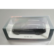 [Ready Stock] audi rs6 c7.5 1/43 Car Model audi rs6 spark rs6 C7spark Packaging, Black rs6, 7.5 Gene
