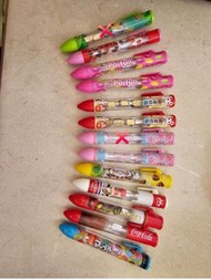 ‼️$40/1。$75/2‼️包平郵或順豐到付‼️全新 Meiji 🍓朱古力 熊仔餅 Poifull 糖糖 達摩 櫻花 森永朱古力 果仁 可樂 聰明豆款 超靚 鉛子筆(黑色)