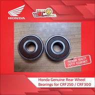 Honda Rear Wheel Bearing Set for CRF250L & CRF250 Rally, and CRF300L & CRF300 Rally