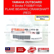 YAMAHA OUTBOARD 6D8-11416-20 PLANE BEARING CRANKSHAFT 1 ( UR RED ) 4 STROKE F100B/F115A 100% ORIGINA