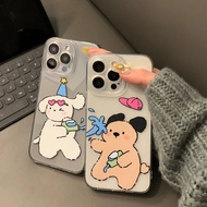 Cute DogGirl Couple Casing Realme C100 C75X C65 Note 70 C71 C85 Pro C75 10 Pro 5G 11 4G C53 C51S C63