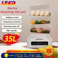 24L Electric Steamer for Siomai Business Food Steamer Multifunctional 3 layer steamer