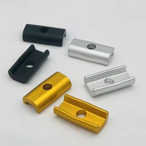 Bike hinge Clamp matte style for Brompton A/C/P Line Accessories aluminum alloy 1 pair