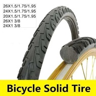 1pc ◇ Bicycle solid tire 20/24/26 inch x1.50/1.95/1 3/8 bicycle solid tires 26 inch MTB tire Anti S