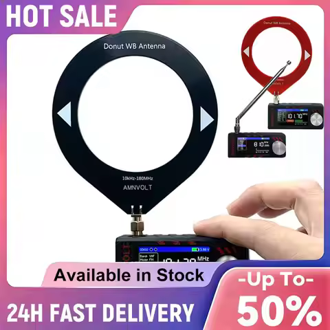 SI4732 0.5-108mhz LSB USB AM FM FM/AM Radio 1.9in IPS Screen Mini Pocket Radio HF SW MW VHF Portable