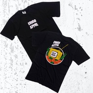 Erigo T-shirt ERIGO APPAREL DEEP WAVE Latest Men's Distro T-shirt Erigo Bandung T-shirt Black Men's 