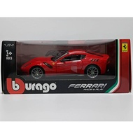 Burago Ferrari F12 TDF RED Rosso Corsa Scale 1:24 IN Package NEW.