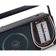 【hot sale】 Electric Radio Speaker FM/AM/SW 4band radio AC power and Battery Power 150W Extrabass So