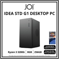 ♀JOI IDEA STD G1 DESKTOP PC ( RYZEN 3 3200G, 8GB, 256GB512GB, RADEON, W11P )♖