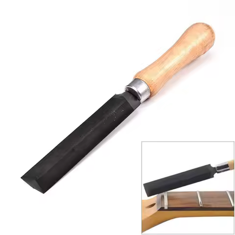 1PC Portable Guitar String Pillow Grinding File Guitar Nut File Instrument Hole Slot File Guitar Rep