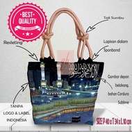 [ PRODUSEN  TOTEBAG] Tas Tali Sumbu Oleh-oleh Souvenir Umroh & Haji