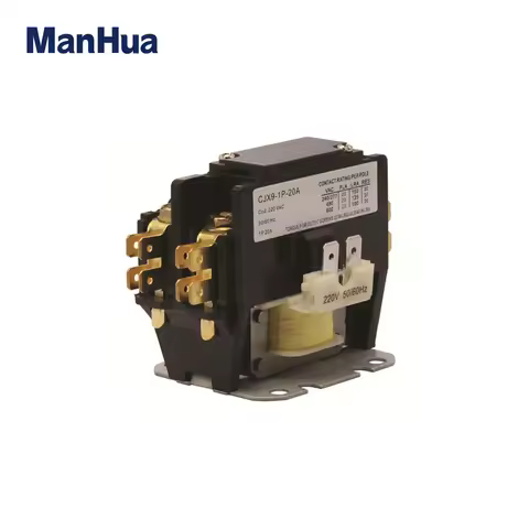 ManHua Single Phase 220V Contactor CJX9 for Air Condition Ac Contactor Elevator Magnetic Contactor 1