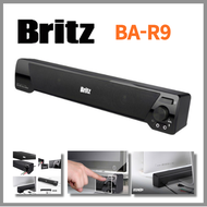 Britz korea Ba-r9 Soundbar Computer 2ch Stereo Speaker USB Power 3.5mm 6w  Surround Speaker USB LED 