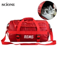 Gym Backpack Fitness Leather Bag Travel Durable Handbag Training Sport Bags Outdoor Women Men Training School Bag Day Bag X150A