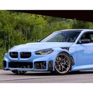 Carbon Fiber Front Bumper Fender Trim Cover for BMW 2 Series G87 M2 2023+ Car Styling Bodykit FRP Ac