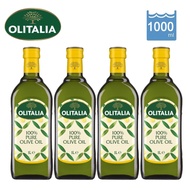 【Olitalia奧利塔】純橄欖油1000ml-4瓶