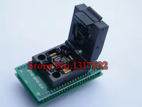 QFP48 to DIP48 IC Test Socket 0.5mm Picth /LQFP48 tO DIP48 Programming Adapter / TQFP48 to DIP48Adap
