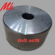 roll besi mesin tusuk sate d 8x5cm as 19