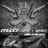 21M3 YAMAHA MIO I 125 STOCK DECALS / STICKER FOR MOTORCYCLE PARTS AND ACCESSORIES