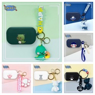 Compatible with Technics EAH-AZ100 Protective Silicone Cute Dinosaur Pendant Cartoon Covers Wireless