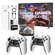 New 4K TV Game Stick M15 ultra 64G 128G Handheld Game Player 2.4G Dual Wireless Controller 50000+ Ga