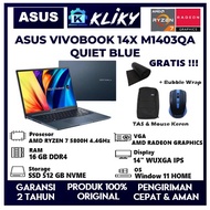 READY STOK .. Laptop Gaming Asus Vivobook M1403QA AMD Ryzen 7 Ram 16GB