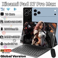 Pad 17 Pro Max Tablet 11'' Tablets Android16 100% Original Global Version 22GB+2TB Snapdragon8gen3 2