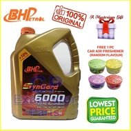 (100% Original Oil)BHP SynGard 6000 (Semi Synthetic) SAE 10W-40 4Litre Engine Oil