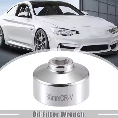 38mm Steel Socket Wrench with Not Slip Surfaces Strong Strength Manual Repair Tool for Car & Motorcy
