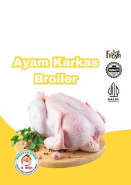 AYAM BROILER HIDUP -+700GRAM BERSIH -+500GRAM (KARKAS FREE REQUEST)
