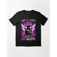 Axolotl Witching Hour Spooky Salamander Essential T-Shirt