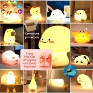 [SG Stock] Cute Table Lamp Night Light Duck Quby Capybara Lamp Gift Present for Christmas Birthday