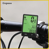 Gepnoo Bicycle Speedometer Wireless Waterproof Outdoor Bike Speedometer Bike Computer