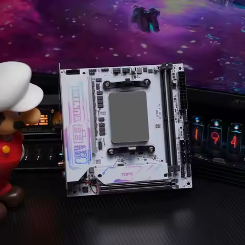 TOPC FL1 Gaming Motherboard, AMD Ryzen 9 8945HX/7845HX, R7 7745HX, 4xSATA, 2xM.2 NVMe, 2xDDR5 Slots,