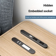 [1130 People Collection] Bedside Embedded Invisible Socket Sofa Coffee Table Hidden USB Charging Jap
