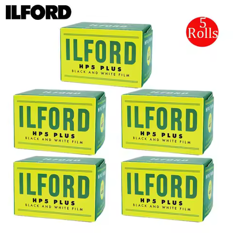New ILFORD HP5 PLUS 400 Film 1-10Rolls 135 Black And White Film For Kodak Fujifilm Film Camera Vinta