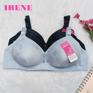 Bra Baju Dalam Wanita Perempuan IRENE Non Wired Bra D5 | 40-44 C/D