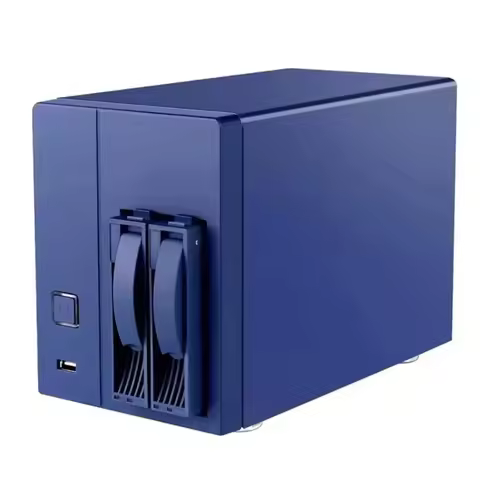 Wholesale NS-202 NFS Network Data Cloud Disk Station 2 bay Home Case Storage Chassis NAS Server Stor