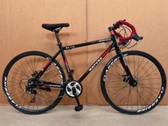 27.5 inch Mature Road BIKE Alloy 700c 27-Speed City Road BMX Bikes Double Disc Brakes Lightweight Mo