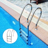 【✴COD✴】 fengdgf บันไดสระว่ายน้ำบันไดอะไหล่สเตนเลสกันลื่นบันไดกันลื่นอุปกรณ์เสริมสระว่ายน้ำลื่นไถลที่พักแขน