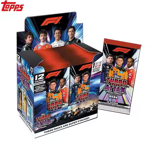2026 Enter A New Era with Topps Turbo Attax Formula 1 Collection Card Each Envelope Contains 12 Card