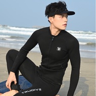 TRUDIVE Men's Two Piece Wetsuit 2mm
