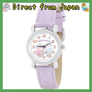 "Sanrio Little Twin Stars Girls' Watch - Purple J-Axis CR2A0002-TS"