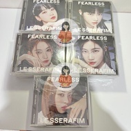 LE SSERAFIM 1ST JAPAN SINGLE — FEARLESS SOLO JACKET ONLY / ALBUM ONLY
