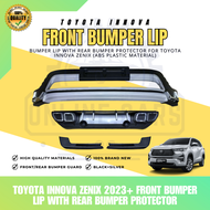 OC - TOYOTA INNOVA ZENIX 2023+ FRONT BUMPER LIP WITH REAR BUMPER (10631)