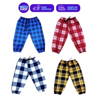 Unisex Kids Pranela Checkered Jogger Pants Pajama Pambata 1-12 y/o