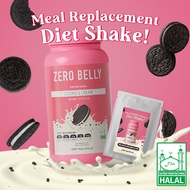 Halal Protein Powder Meal replacement Diet Shake ZERO BELLY Protin untuk diet 1Serving 30g ZEROBELLY
