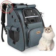 【Direct from Japan】
Tresbro Pet Carrier Backpack - Upgraded Second Generation with Locking Zipper an