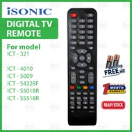 β γπ
πππ πππππππ πππππγ REMOTE CONTROL FOR β ISONIC SMART TV NETFLIX ICT-321 ICT-4010 ICT-5009 ICT-